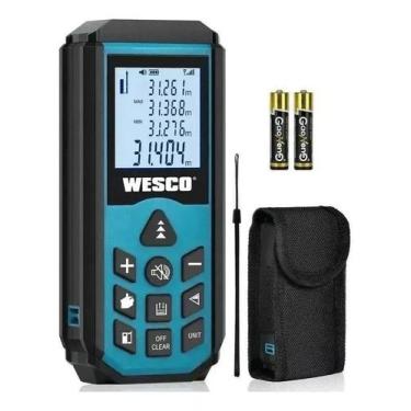 Imagem de Trena/Medidor a Laser Wesco WS8910 40 Metros + Bolsa e pilhas