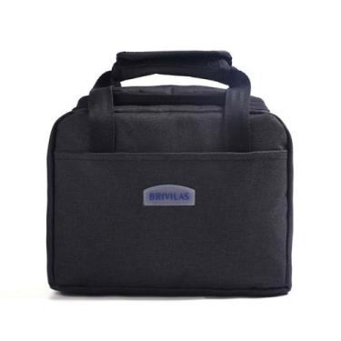 Imagem de Bolsa Térmica BRIVILAS com Alça para Marmita Academia Viagem Fitness -