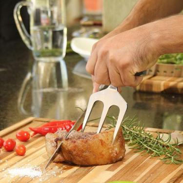 Imagem de Garfo Tridente para Churrasco - Inox - Maxx Diamond