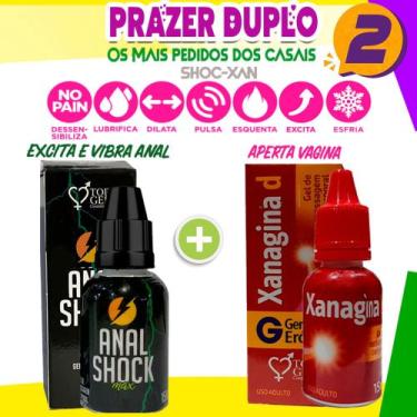 Imagem de Kit double Sex Shop Produtos eróticos Romance Top Gel - Top Gel 