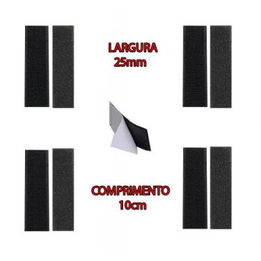 Imagem de Fecho De Contato M+f Auto Adesivo 25mm - 05 Unidades 10 Cm - JKI
