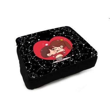 Imagem de Almofada Bandeja Notebook use Quarto Beijos Galáxia - Deluzz
