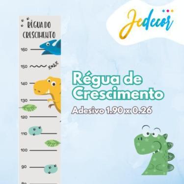 Imagem de Régua de Crescimento - Dinossauro - Jedecor