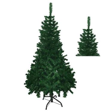 Imagem de Arvore de Natal Verde Pinheiro 150cm 320 Galhos Natalino Decoraçao - I