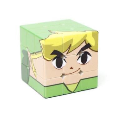 Imagem de Cubo Mágico Personalizado 3x3x3 Profissional - Vinci Cube Toon Link Ze
