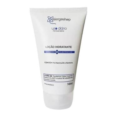 Imagem de Loção Hidratante Hipoalergênica Alergoshop 140ml, Branco