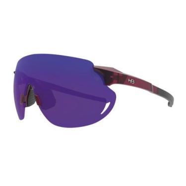 Imagem de Óculos de sol hb quad z cramberry blue chrome