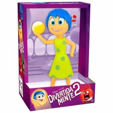 Imagem de Alegria Boneco Personagem Filme Divertida mente 2 Colecionável - Líder
