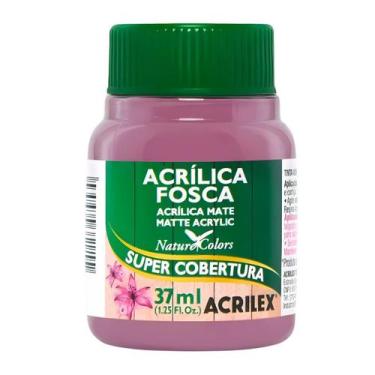 Imagem de Tinta acrilica fosca 37ml acrilex escolha a cor, 581 - ROSA CICLAME