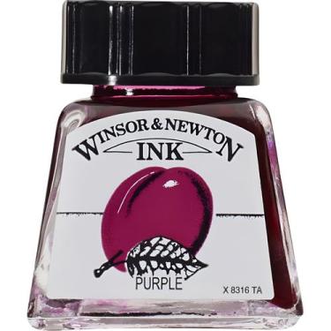 Imagem de Tinta nankin para desenho winsor & newton escolha a cor, PURPLE