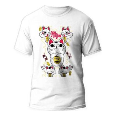 Imagem de Camiseta Vovó Turbo Turbocat Anime Dandadan 100% Algodão - Kamisetas O