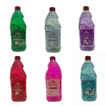 Imagem de 2 Limpador Perfumado Multiuso 2 Litros Aromas Senalândia Cheirinho Amb