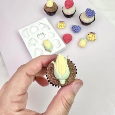 Imagem de Molde de Silicone Frutas - Elita Brasil