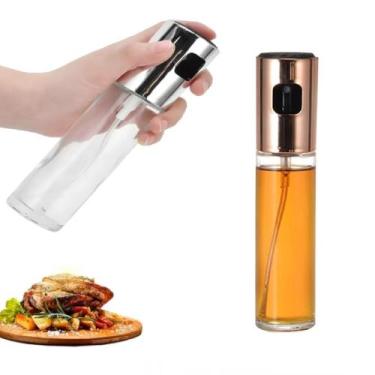 Imagem de Borrifador de Vidro Multiuso Spray Para Cozinha Óleo e Azeite Galhetei