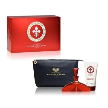 Imagem de KIT MARINA DE BOURBON ROUGE ROYAL  FEMININO (EAU DE PARFUM 100ml + LOÇ