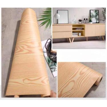 Imagem de 5 Metros Papel de parede com revestimento perolado Auto adesivo 3D imi