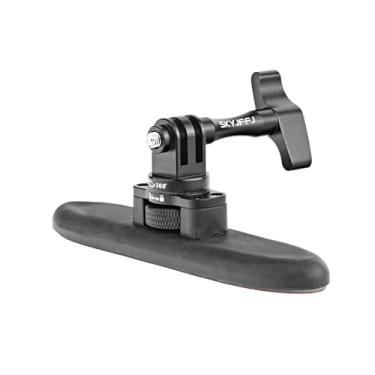 Imagem de SKYJFFJ Suporte fixo de bloqueio viscoso flexível, adequado para instalação curvada ou plana, compatível com GoPro Hero 13/12/11/11mini/10/9/8/Max, DJI Osmo Action 5Pro/4/3, Insta360 Ace Pro2/Pro/Ace