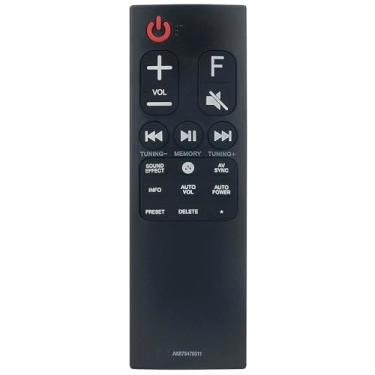 Imagem de AKB75475311 Controle remoto de substituição compatível com o sistema LG SoundBar SPK5-W SK6F SK6FF SK6RF SPK5W