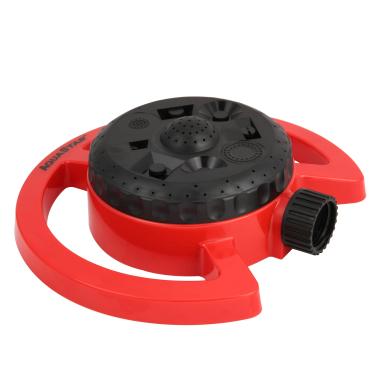 Imagem de Aquastar Aspersor de torre de 8 patt, aspersor de grama circular, irrigadores de jardim, irrigador de água de quintal pequeno