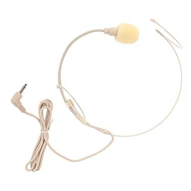 Imagem de Telefone Montado na Cabeça EY528 Com Sensibilidade Aprimorada para Palestras, Entrevistas e Transmissões - Design Leve e Discreto