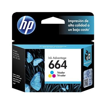 Imagem de HP Cartucho De Tinta 664 Tricolor
