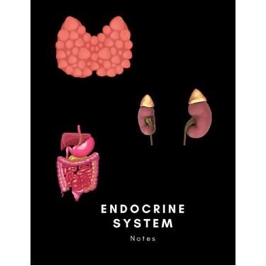 Imagem de Endocrine System Notes: Blank Notebook. Cornell style system. Blank Endocrine System notebook.