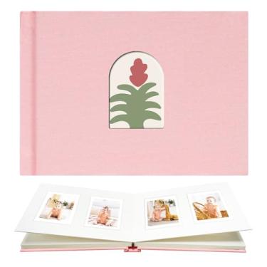 Imagem de Vienrose Mini Álbum de Fotos 52 Bolsos Serve para Câmera Instantânea Mini 12 11 9 8 90 25, Polaroid Snap Pic-300, Kodak Mini Filme de 3", Rosa