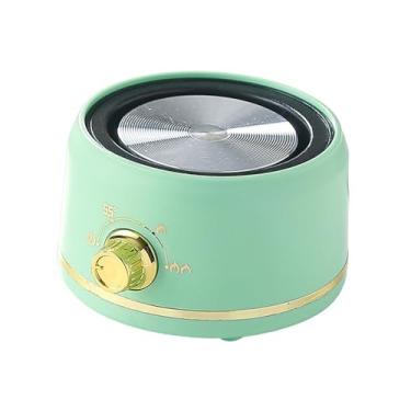 Imagem de Generic Aquecedor elétrico de cera derretida, derretimento de cera perfumado, queimador de cera com fragrância para casa, Verde
