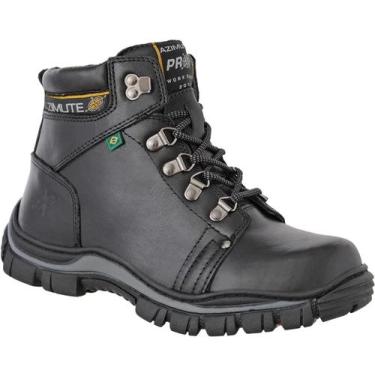 Imagem de Coturno Bota Azimute Masculino Em Couro Adventure, Preto, 39