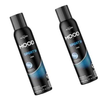 Imagem de Kit 2 Desodorante Mood Care 150ML Sport Men Uso Diário