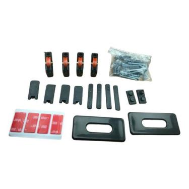 Imagem de Kit Acessórios Pia Ou Vitrine  Profissional Vidro 8mm - la plata, Pret