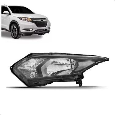 Imagem de Farol Hrv 2015 A 2018 Eletrico Com Motor Sem Led - SP ACESSÓRIOS, Esqu