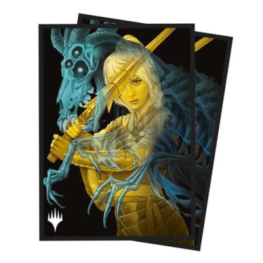 Imagem de Ultra Pro - Capas protetoras de deck Duskmourn de 100 quilates para MTG – Apresenta arte de The Wandering Rescuer