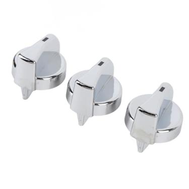 Imagem de Botão de Controle de Temperatura do Soprador de Aquecimento AC Aprimorado para Peterbilt 330 335 357 375 379 384 386 387 (Cromo)