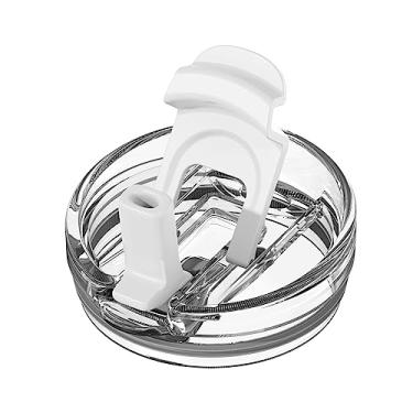 Imagem de Zukro Tampa de substituição para copo redutor de 1,5 l e 1134 g, adequado para copo Yeti Rambler de 1,2 l, 992 g, 850 g, copo Yeti Rambler à prova de vazamento, tampa flip 2 em 1, encaixe para copo