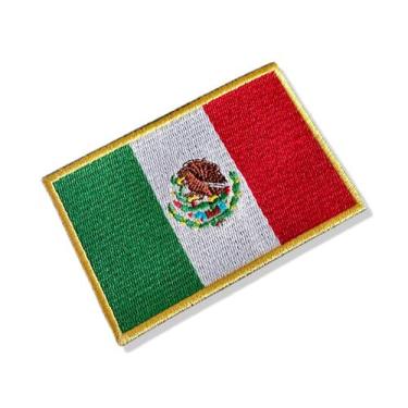 Imagem de BP0050-021 México Patch Bordado 10,2x6,8cm - BR44