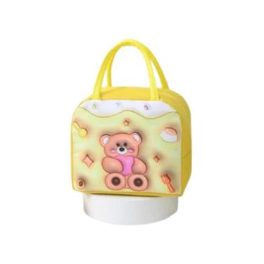 Imagem de Lancheira Escolar De Desenho Animado Infantil Bolsa Portátil Linha Pre