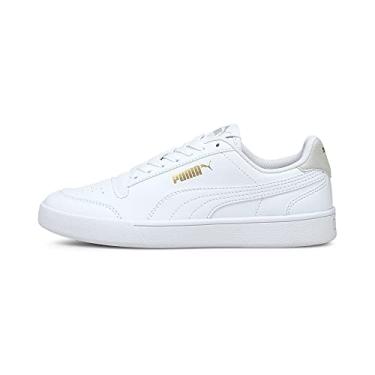 Imagem de PUMA Tênis unissex infantil Shuffle, Branco, 6.5 Big Kid