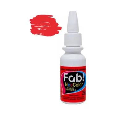 Imagem de Corante neocolor vermelho 25g Fab