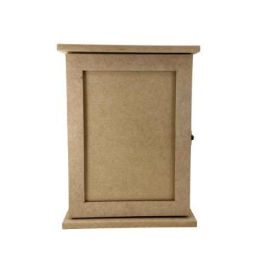 Imagem de Armarinho Porta Chaves Com Porta Retrato MDF 28x21CM - LUCIANO