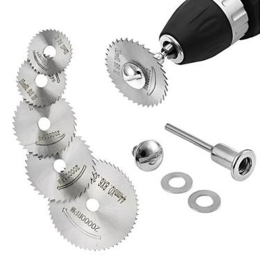 Imagem de Kit Disco Serra Circular para Micro Retífica  Compacto e Potente - BOM