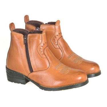 Imagem de Bota Butina Feminina Country Cano Curto Conforto e Qualidade - Cláudia