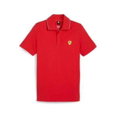 Imagem de Camisa Polo Puma Ferrari Motorsport Race Vermelha - Masculino-Masculino