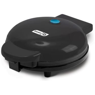 Imagem de Máquina de Waffle, 4 Fatias, 110v, DASH DEWM8100BK, Preto