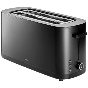 Imagem de Torradeira Elétrica de 4 Fatias com 7 Níveis de Tostagem, 110v, ZWILLING 53102 001, Preto