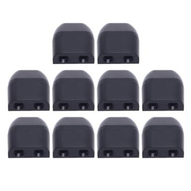Imagem de 10Pcs Deer Horns Veículos Veados Dispositivo de Aviso Fita Dupla Face ABS Sound Alert para Carro Caminhão Motocicleta Acrílico (Preto)