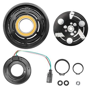 Imagem de Torchbeam Conjunto de embreagem de compressor de ar condicionado automotivo 78541 compatível com Jetta 2002-2005, Fusca 1998-2006, 1999-2006 Golf, 1999-2000 Jetta, 2002-2006 TT Quattro, 2000 TT
