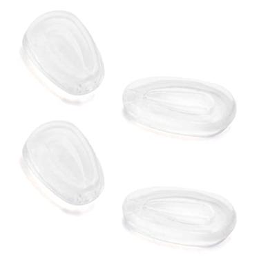 Imagem de ToughAsNails 2 pares de protetores de nariz transparentes de substituição para óculos de sol Oakley Holbrook Metal OO4123