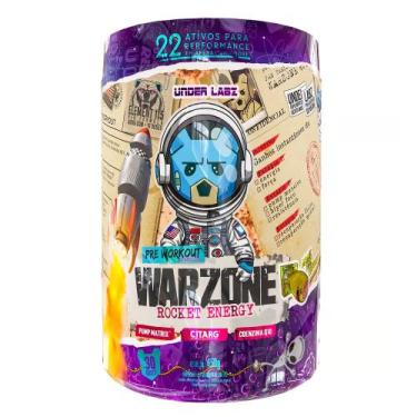Imagem de Pré Treino Warzone Rocket Energy Pink Lemonade 450g - Under Labz