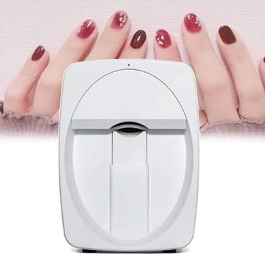 Imagem de MáQuina De Pintura De Unhas 3d Inteligente, Mini MáQuina De Pintura De Unhas PortáTil, ResoluçãO De ImpressãO De 2400 Dpi, Suporte Wi-Fi/FaçA Você Mesmo,30s ConcluíDos, ImpressãO E Pintura Como Uma Só